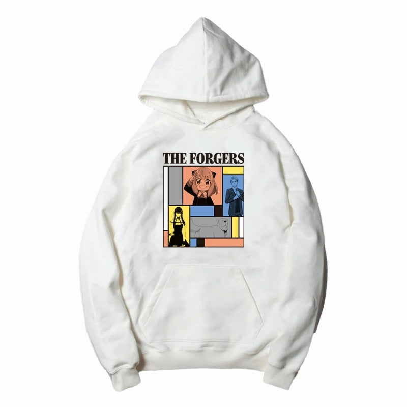 (Goods - Outerwear) SPY x FAMILY AMICIS THE FORGERS Hoodie White M Size