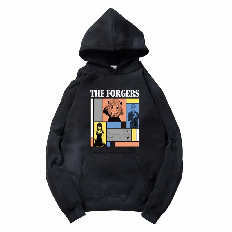 (Goods - Outerwear) SPY x FAMILY AMICIS THE FORGERS Hoodie Black M Size