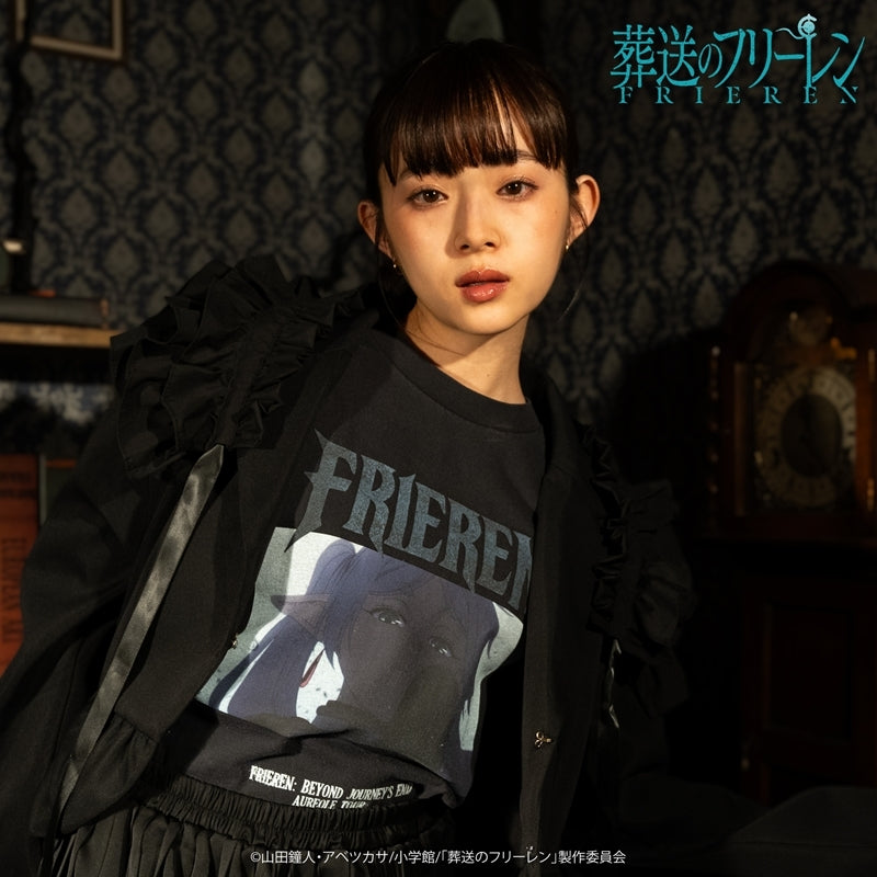 (Goods - Shirt) TV Anime Frieren: Beyond Journey's End TOKYO MADNESS CLUB METAL T-shirt Frieren M Size