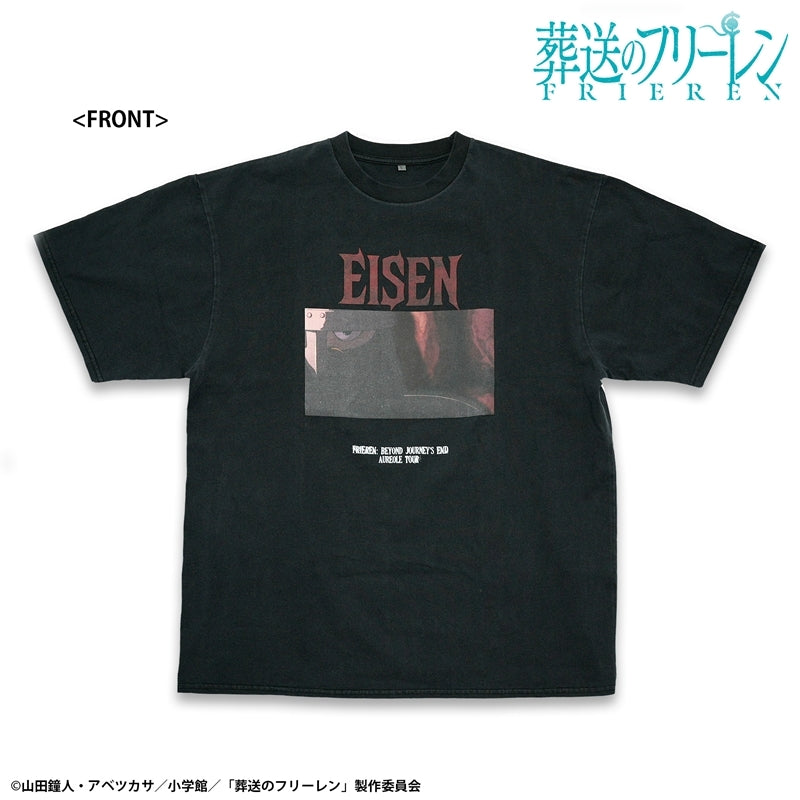 (Goods - Shirt) TV Anime Frieren: Beyond Journey's End TOKYO MADNESS CLUB METAL T-shirt Aizen L Size