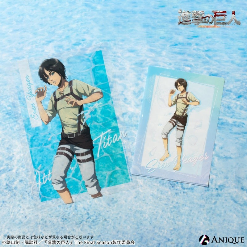 (Goods - Poster) Attack on Titan (To the Sea) Eren A3 Clear Poster