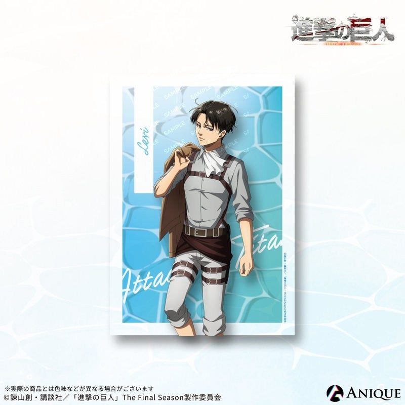 (Goods - Poster) Attack on Titan (To the Sea) Levi A3 Clear Poster