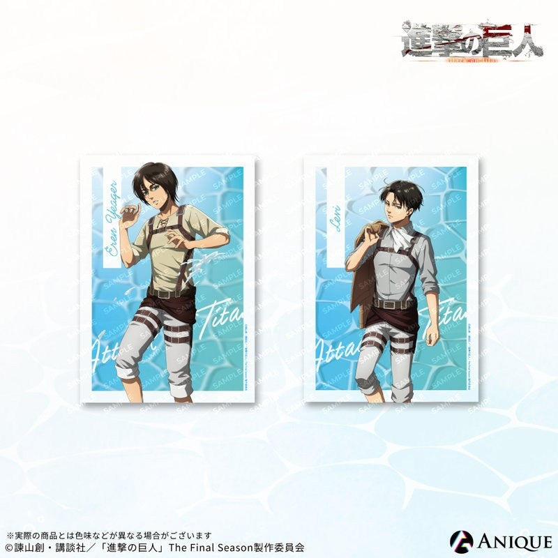 (Goods - Poster) Attack on Titan (To the Sea) Levi A3 Clear Poster