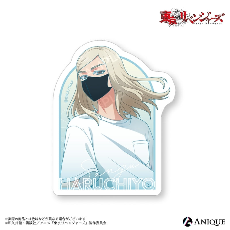 (Goods - Sticker) Tokyo Revengers (Rooftop) Haruchiyo Sanzu Die-cut Sticker