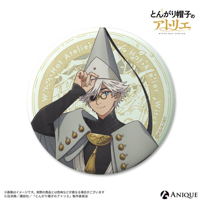 (1BOX=6)(Goods - Badge) Witch Hat Atelier Trading Glow in the Dark Button Badge (6 Types Total)