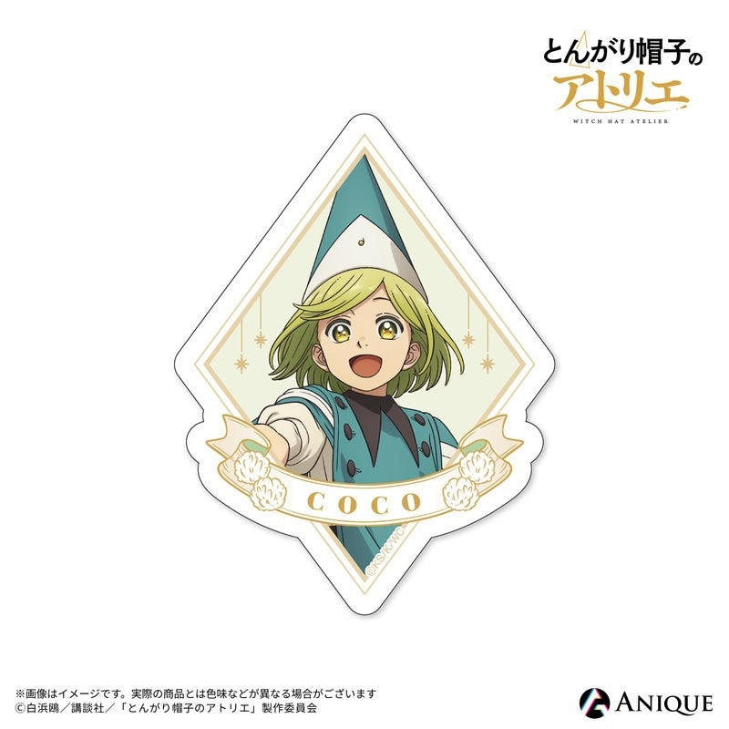 (1BOX=6)(Goods - Sticker) Witch Hat Atelier Trading Sticker (6 Types Total)