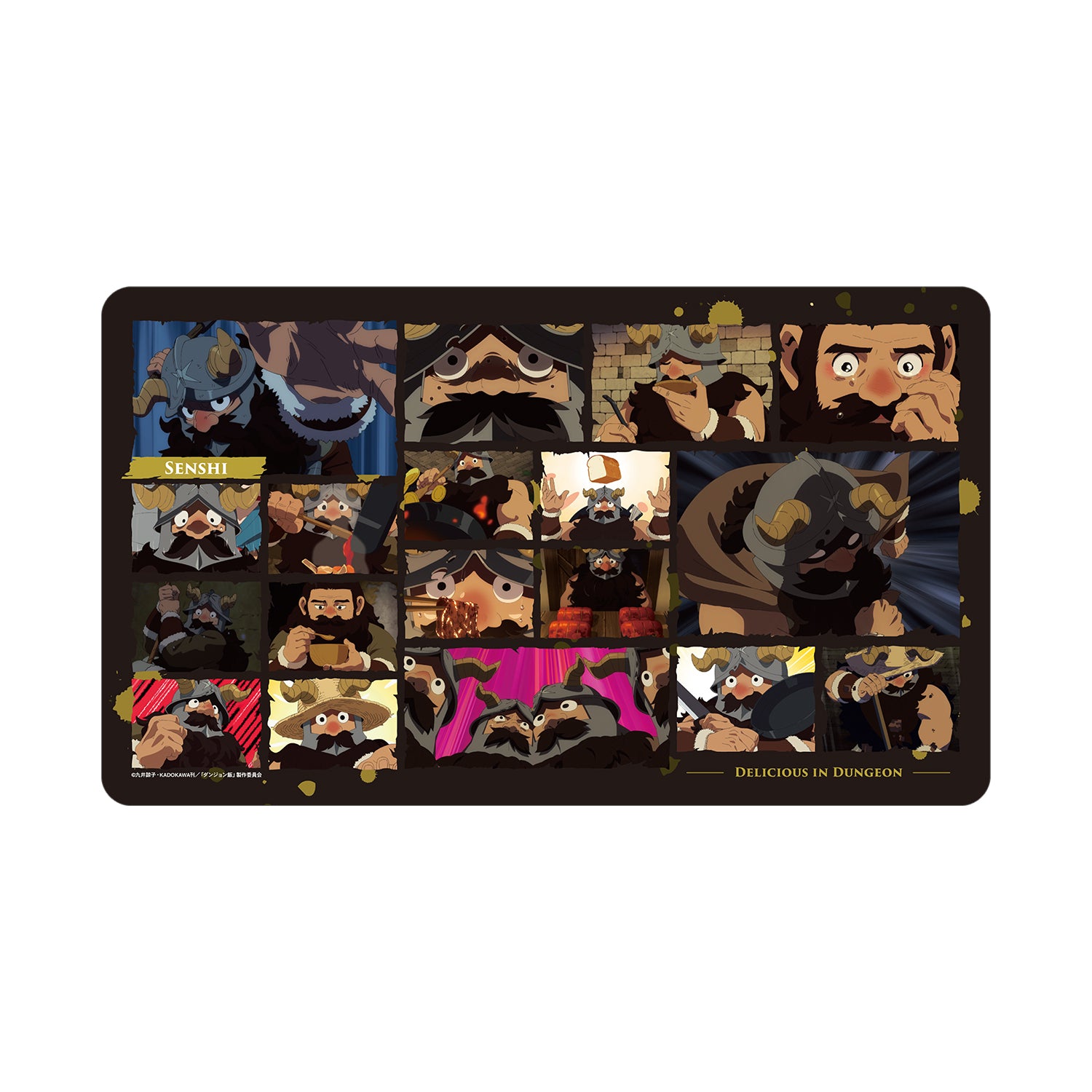 (Goods - Mat) TV Anime - Delicious in Dungeon Senshi Anime Still Multi-purpose Desk Mat