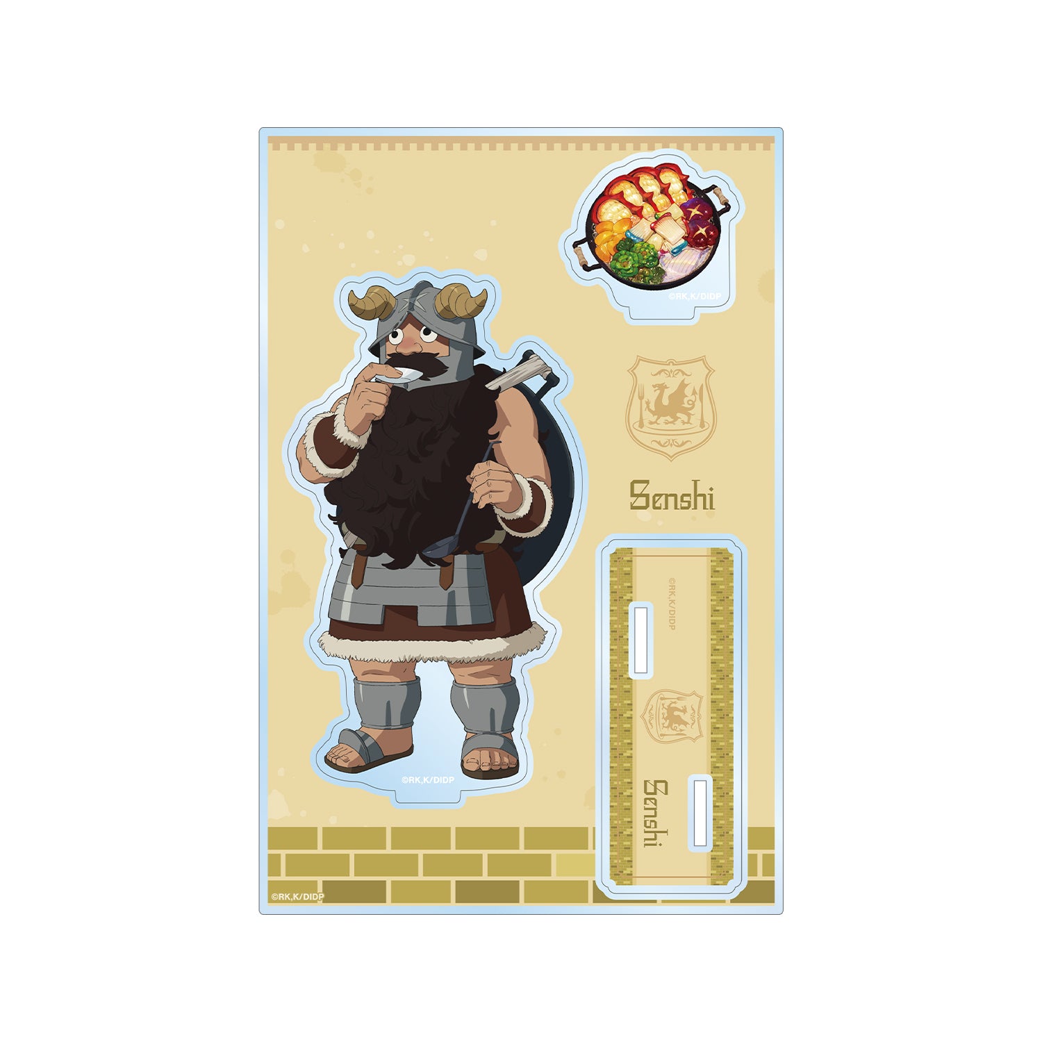 (Goods - Acrylic Stand) TV Anime - Delicious in Dungeon Senshi BIG Acrylic Stand w/ Parts