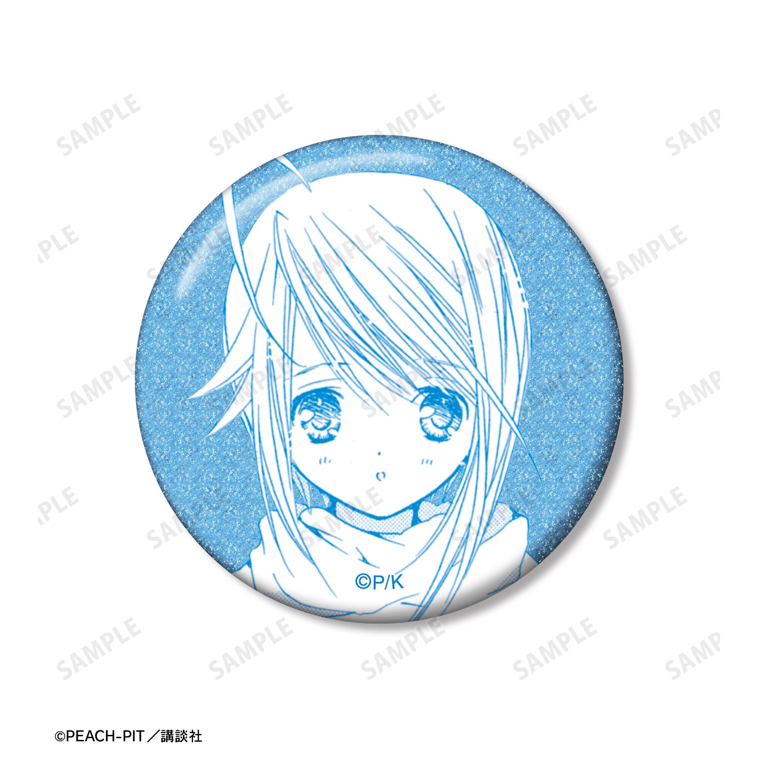 (Goods - Badge) Shugo Chara! Tadase Hotori Panel Glitter Button Badge Set of 3