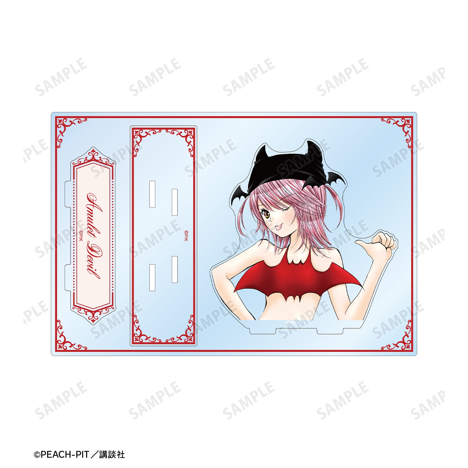 (Goods - Acrylic Stand) Shugo Chara! Amulet Devil BIG Acrylic Stand w/ Parts