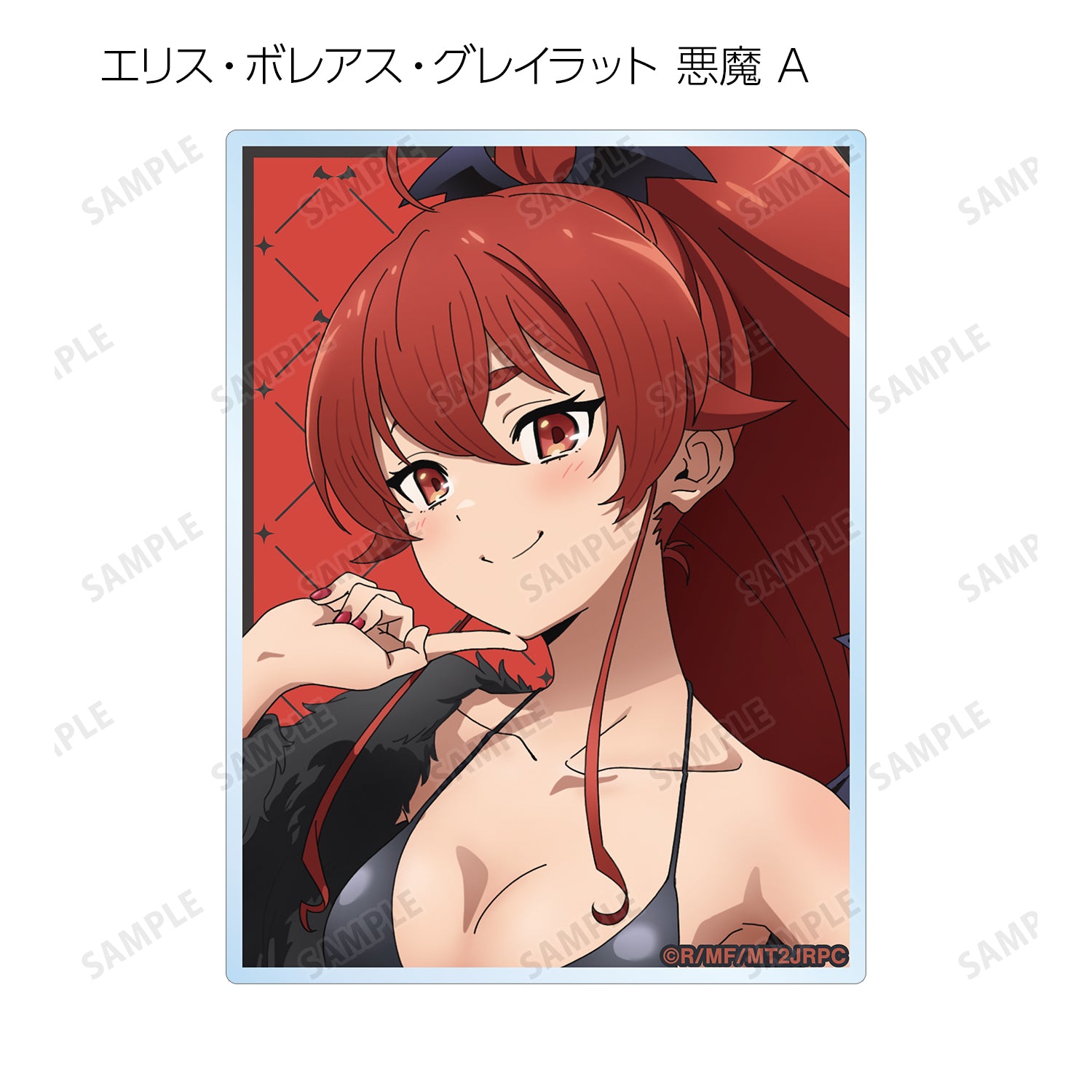 (1BOX=12)(Goods - Card) Mushoku Tensei: Jobless Reincarnation 2 feat. Exclusive Art (Devil and Angel ver.) Trading Acrylic Card