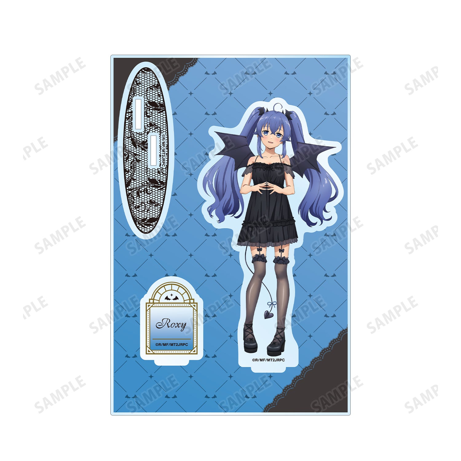(Goods - Acrylic Stand) Mushoku Tensei: Jobless Reincarnation 2 feat. Exclusive Art Roxy Migurdia (Devil ver.) BIG Acrylic Stand w/ Parts