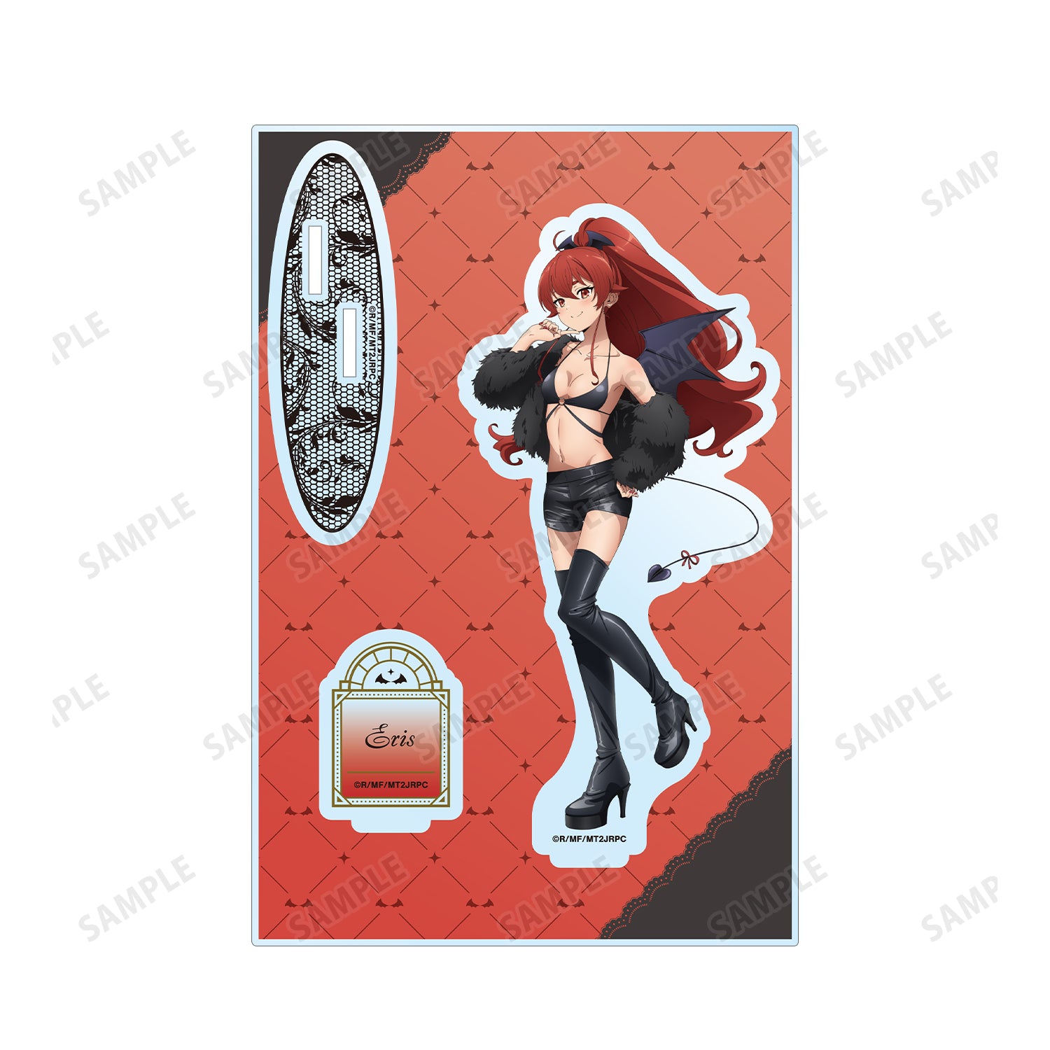(Goods - Acrylic Stand) Mushoku Tensei: Jobless Reincarnation 2 feat. Exclusive Art Eris Boreas Greyrat (Devil ver.) BIG Acrylic Stand w/ Parts