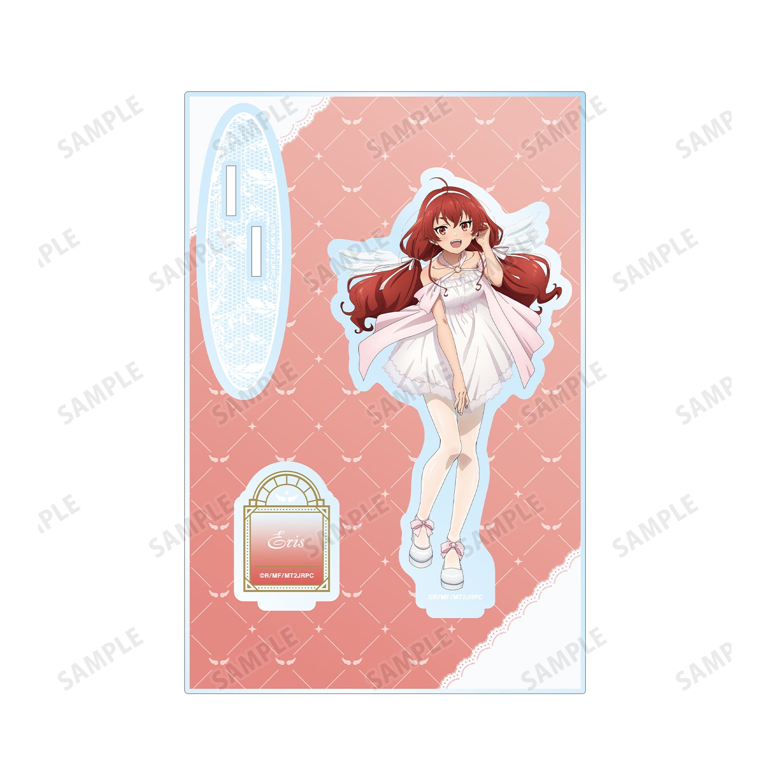 (Goods - Acrylic Stand) Mushoku Tensei: Jobless Reincarnation 2 feat. Exclusive Art Eris Boreas Greyrat (Angel ver.) BIG Acrylic Stand w/ Parts