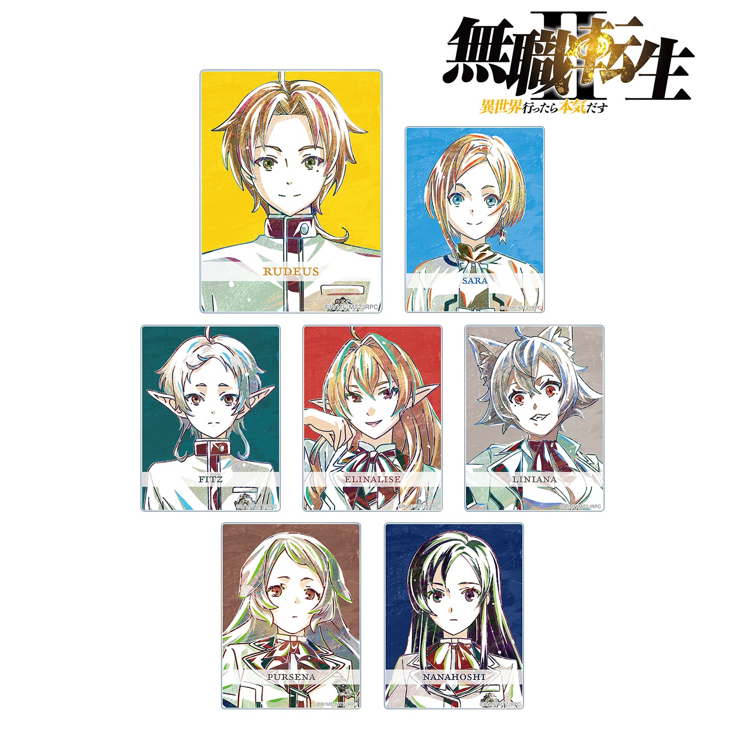 (1BOX=7)(Goods - Card) Mushoku Tensei: Jobless Reincarnation 2 Trading Ani-Art Acrylic Card