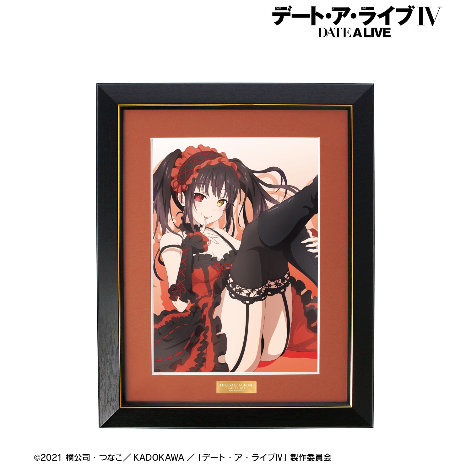 (Goods - Board) Date A LiveⅣ Kurumi Tokisaki Chara Fine Graph
