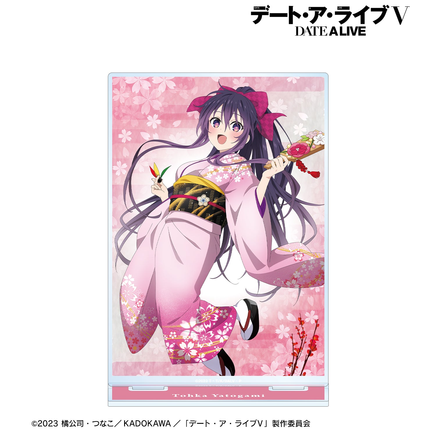 (Goods - Acrylic Stand) Date A LiveⅤ Tohka Yatogami Calendar Art BIG Acrylic Stand ver. B