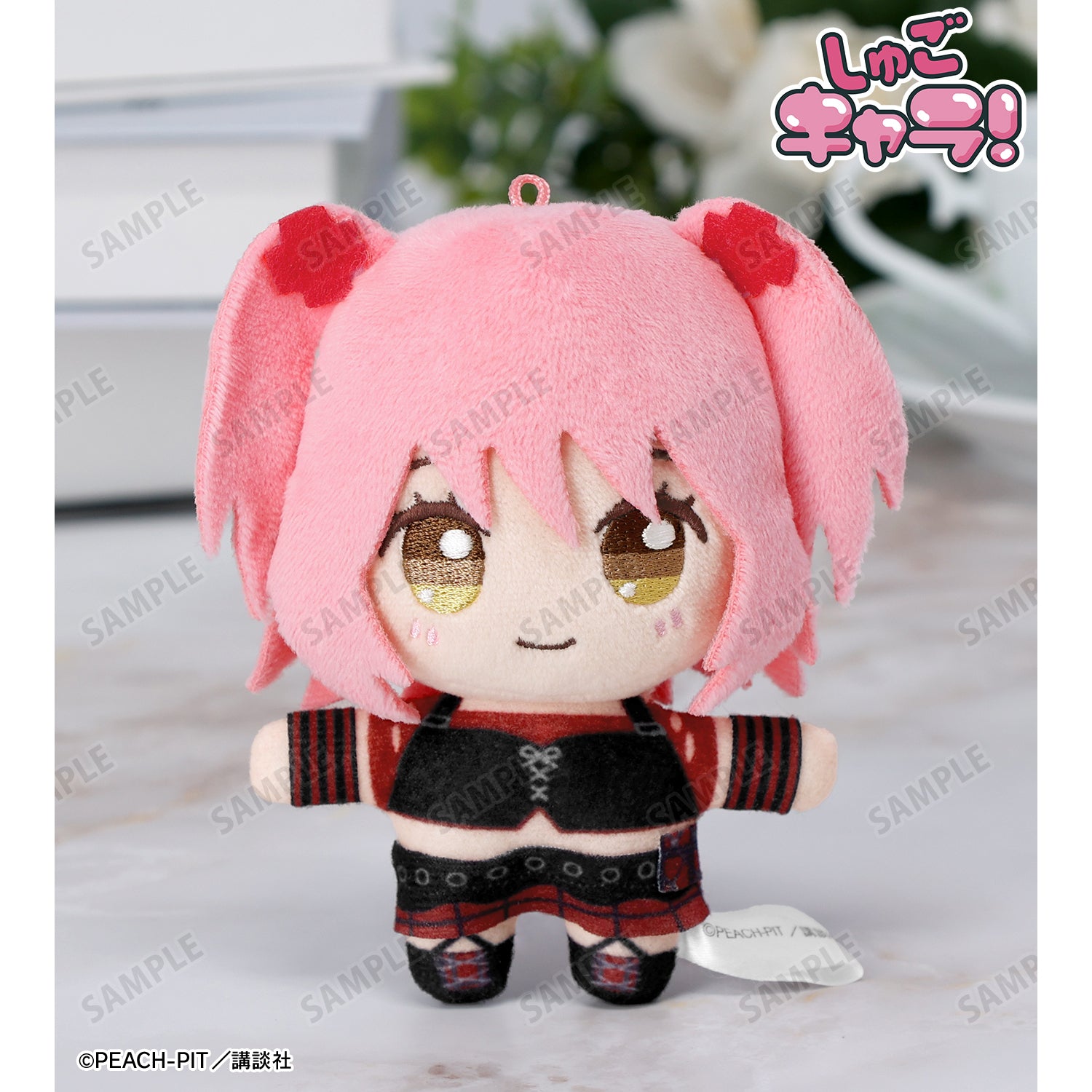 (Goods - Plush) Shugo Chara! Amu Hinamori Goth Punk ver. Chokonto! Plush Mascot