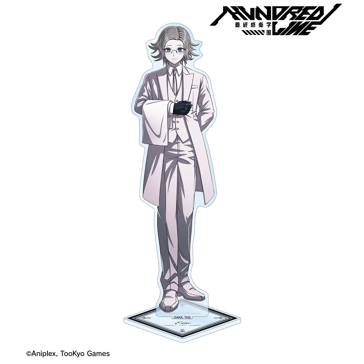 (Goods - Acrylic Stand) THE HUNDRED LINE - LAST DEFENSE ACADEMY Exclusive Art Eito Aotsuki Butler ver. Large Acrylic Stand