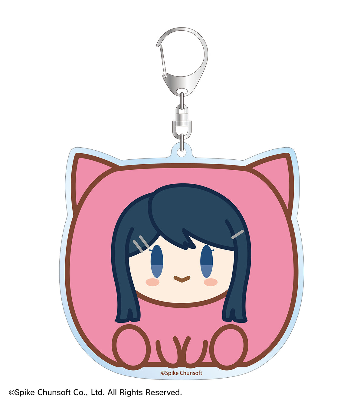 (Goods - Key Chain) Danganronpa Series Sayaka Maizono Kemocube BIG Acrylic Key Chain