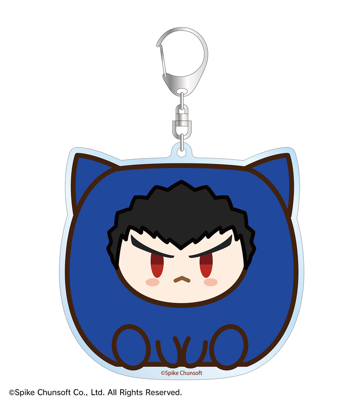 (Goods - Key Chain) Danganronpa Series Kiyotaka Ishimaru Kemocube BIG Acrylic Key Chain