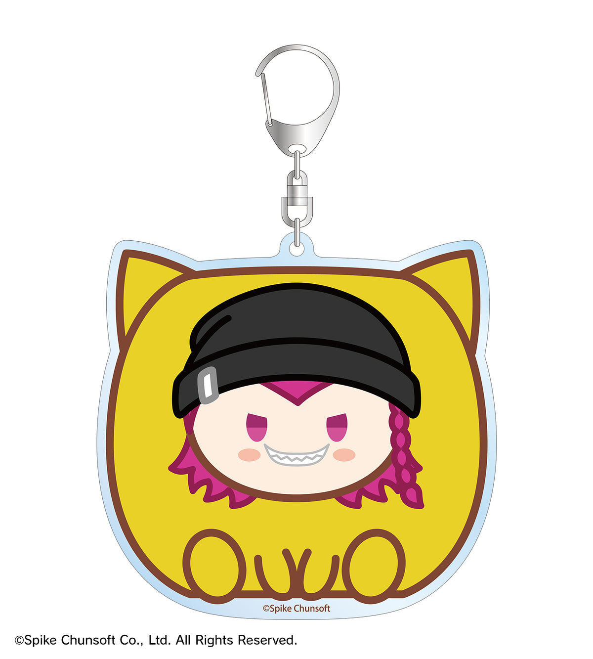 (Goods - Key Chain) Danganronpa Series Kazuichi Soda Kemocube BIG Acrylic Key Chain