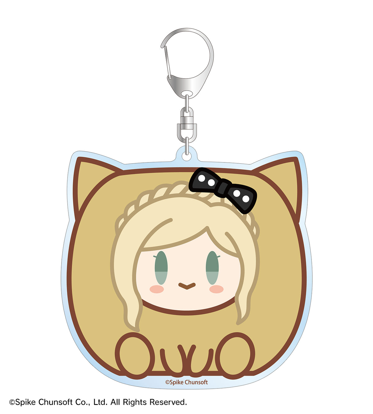 (Goods - Key Chain) Danganronpa Series Sonia Nevermind Kemocube BIG Acrylic Key Chain