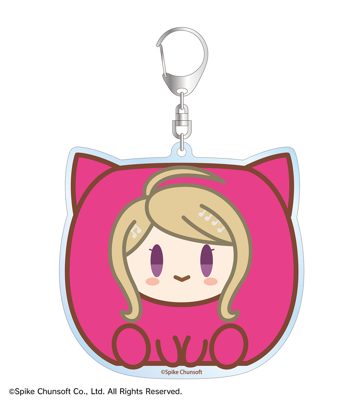 (Goods - Key Chain) Danganronpa Series Kaede Akamatsu Kemocube BIG Acrylic Key Chain