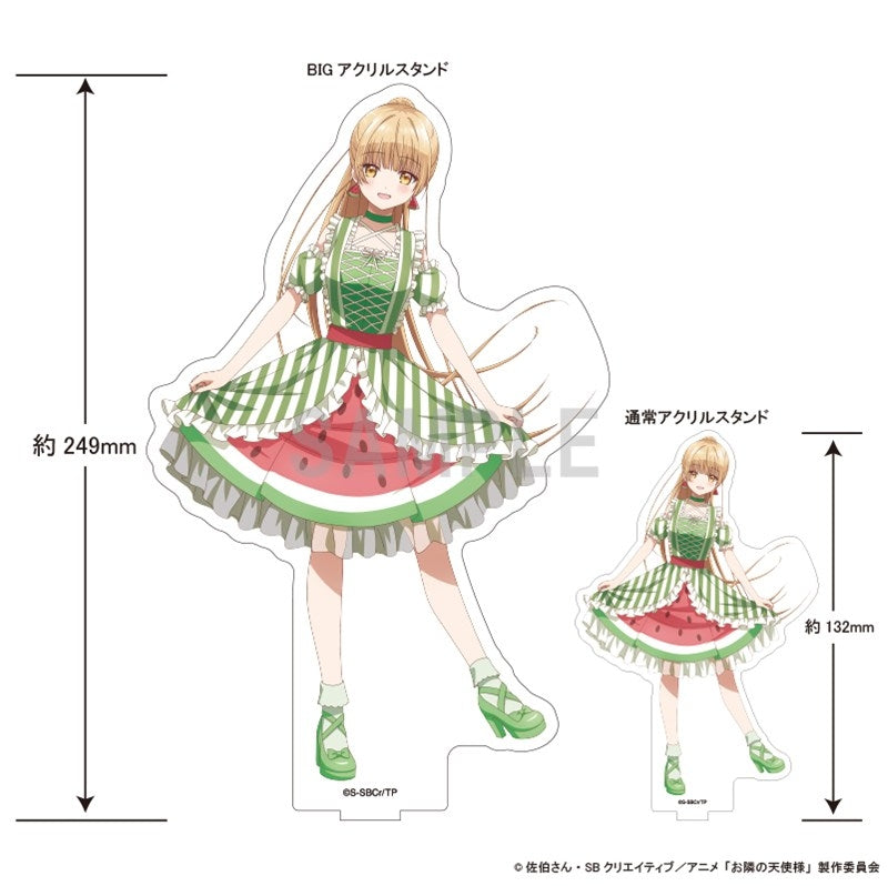 (Goods - Acrylic Stand) The Angel Next Door Spoils Me Rotten 2 BIGAcrylic Stand Mahiru Shiina Watermelon Outfit ver