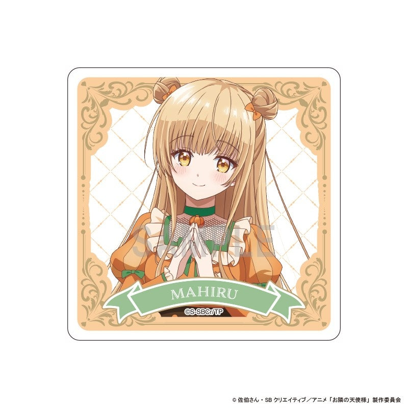 (Goods - Coaster) The Angel Next Door Spoils Me Rotten 2 Acrylic Coaster Mahiru Shiina Pumpkin Outfit ver