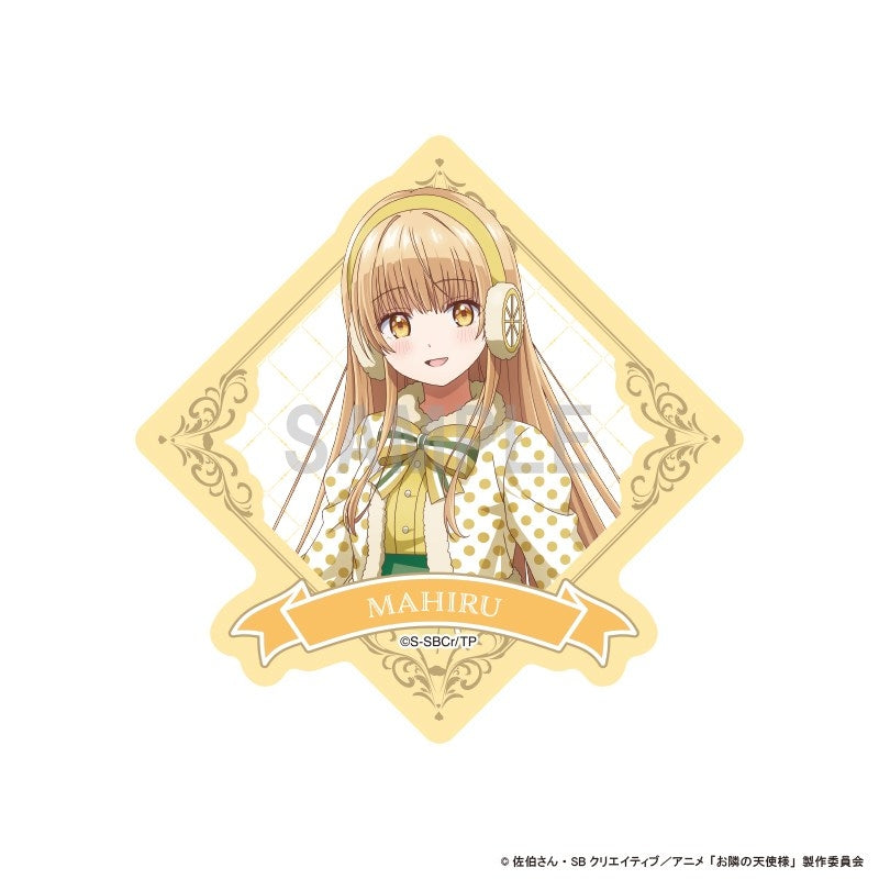 (Goods - Sticker) The Angel Next Door Spoils Me Rotten 2 Die-cut Sticker Mahiru Shiina Lemon Outfit ver
