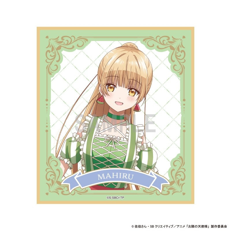 (Goods - Art Board) The Angel Next Door Spoils Me Rotten 2 Mini Art Board Mahiru Shiina Watermelon Outfit ver