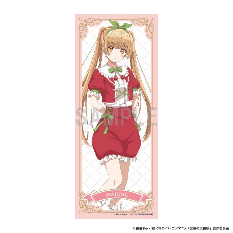 (Goods - Towel) The Angel Next Door Spoils Me Rotten 2 Face Towel Mahiru Shiina Cherry Outfit ver