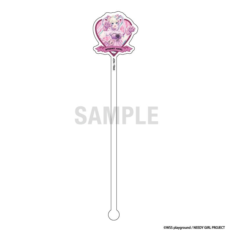 (Goods - Other) NEEDY GIRL OVERDOSE Acrylic Muddler OMGkawaiiAngel Cheshire Cat ver