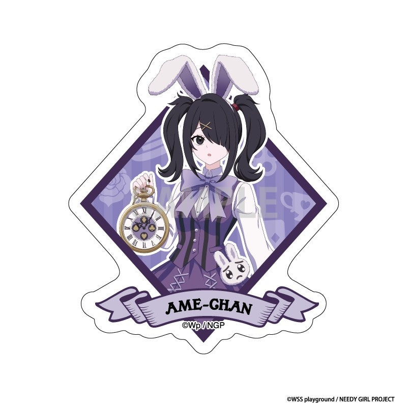 (Goods - Sticker) NEEDY GIRL OVERDOSE Die-cut Sticker Ame-chan White Rabbit ver