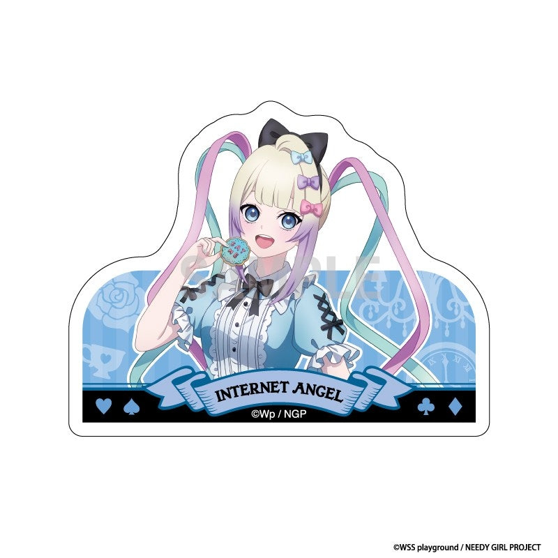 (Goods - Clip) NEEDY GIRL OVERDOSE Acrylic Memo Clip OMGkawaiiAngel ver