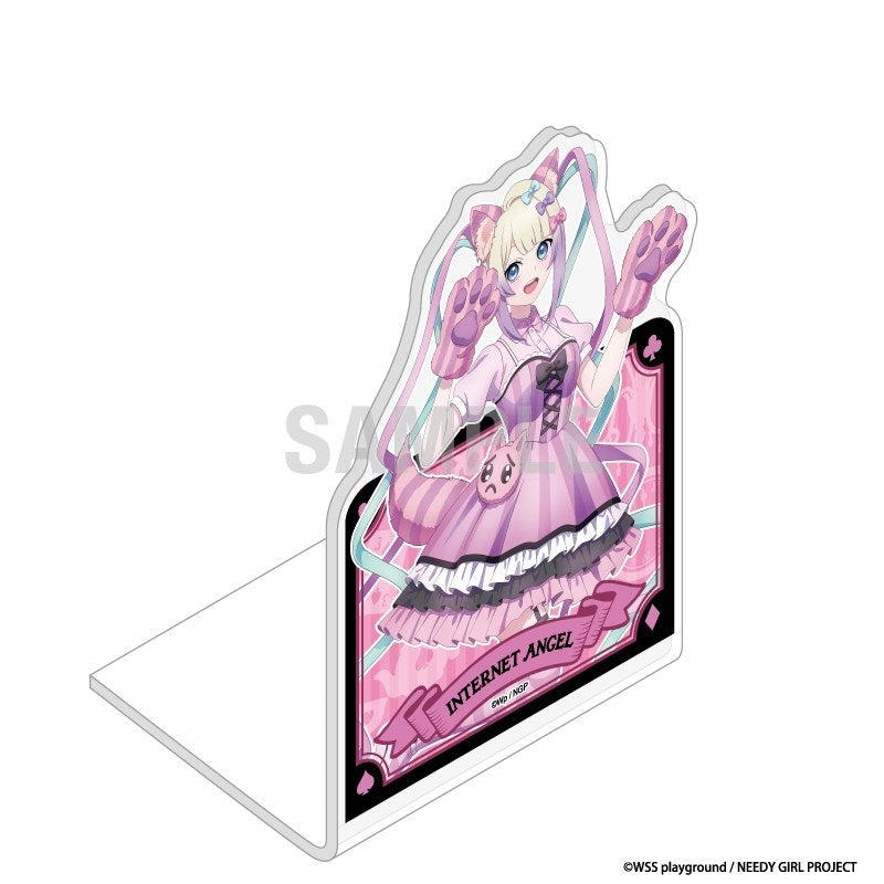 (Goods - Other) NEEDY GIRL OVERDOSE Acrylic Bookend OMGkawaiiAngel Cheshire Cat ver