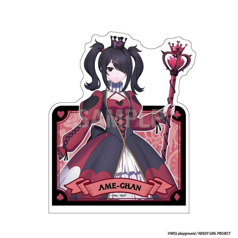 (Goods - Other) NEEDY GIRL OVERDOSE Acrylic Bookend Ame-chan Queen of Hearts ver