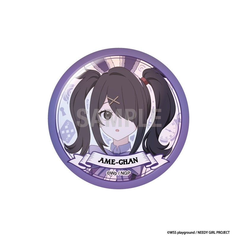 (1BOX=8)(Goods - Badge) NEEDY GIRL OVERDOSE Button Badge Collection Alice Motif ver