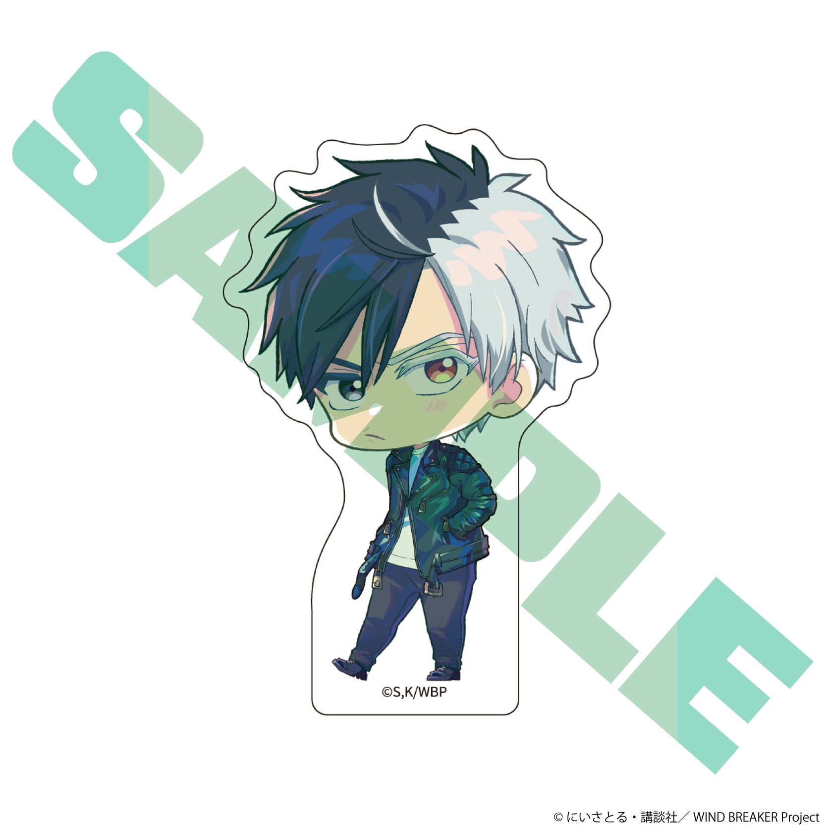 (Goods - Acrylic Stand) TV Anime - WIND BREAKER Acrylic Block Haruka Sakura