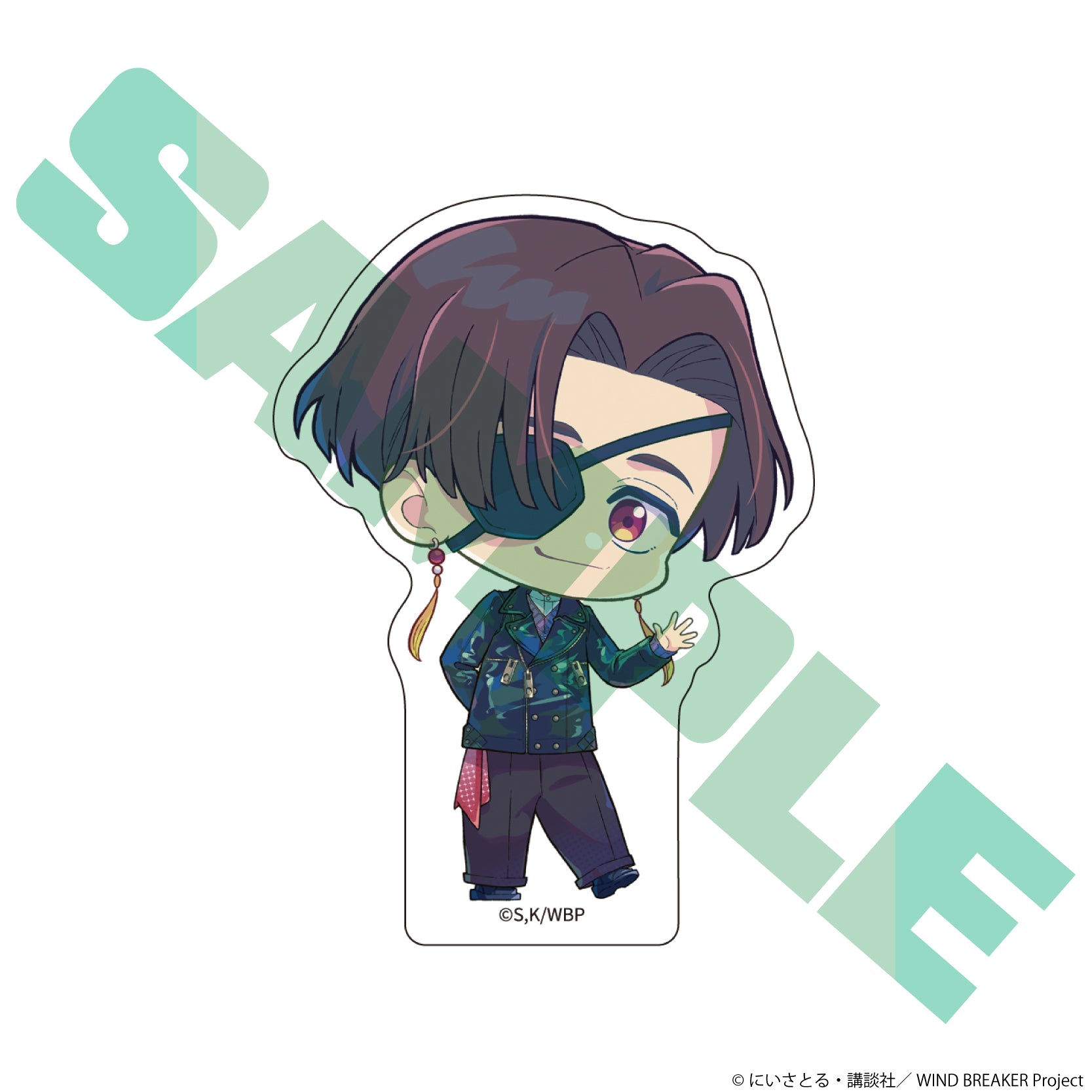 (Goods - Acrylic Stand) TV Anime - WIND BREAKER Acrylic Block Hayato Suo