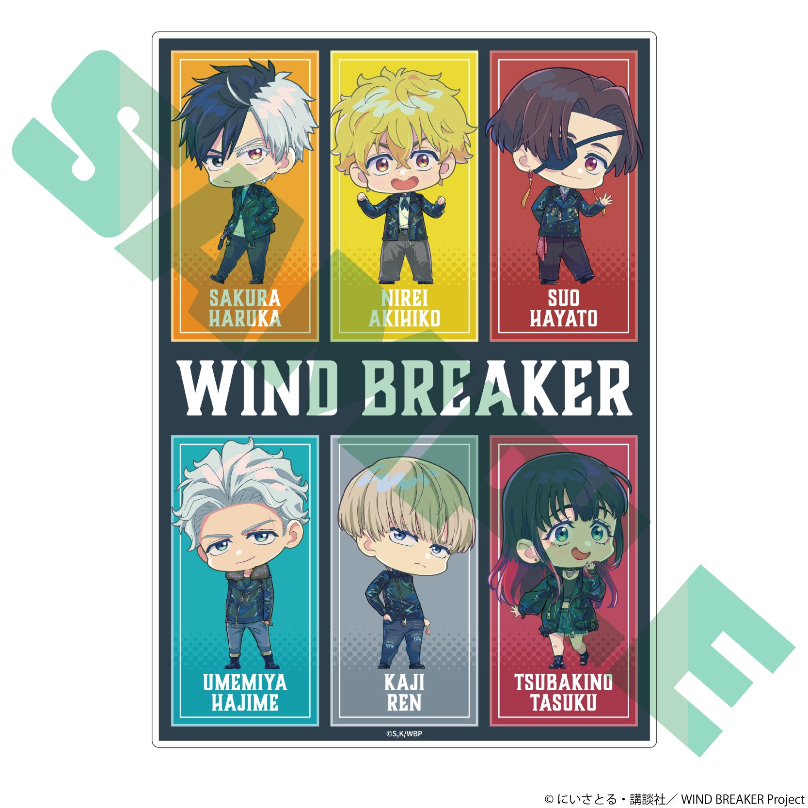 (Goods - Ornament) TV Anime - WIND BREAKER Acrylic Board