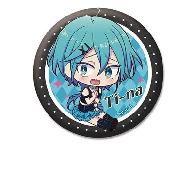 (Goods - Badge) Rock Is a Lady's Modesty PetankoButton Badge vol. 2 Tina Isemi