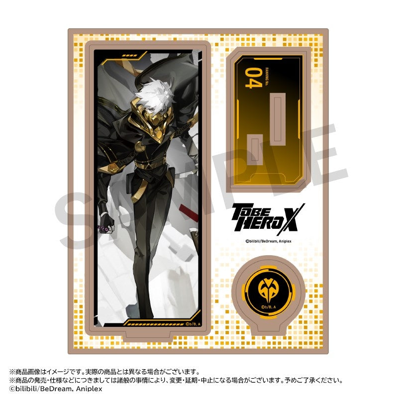 (Goods - Acrylic Stand) Anime TO BE HERO X Wooden Stand 4. Ghostblade