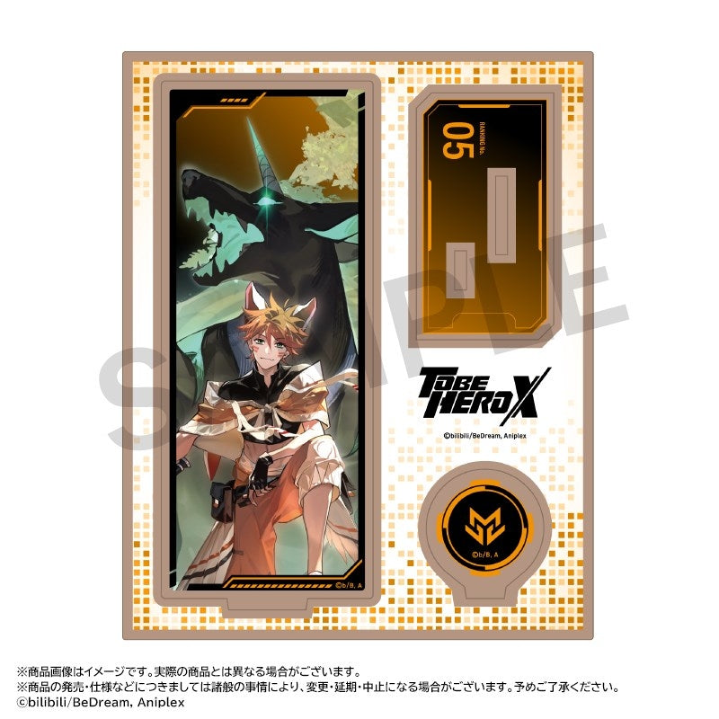 (Goods - Acrylic Stand) Anime TO BE HERO X Wooden Stand 5. The Johnnies