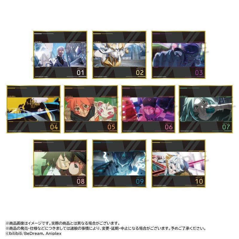 (1BOX=10)(Goods - Art Board) Anime TO BE HERO X Trading Mini Art Board