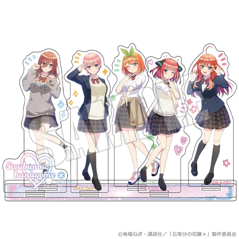 (Goods - Stand Pop) The Quintessential Quintuplets* Acrylic Diorama - Trick or Heart