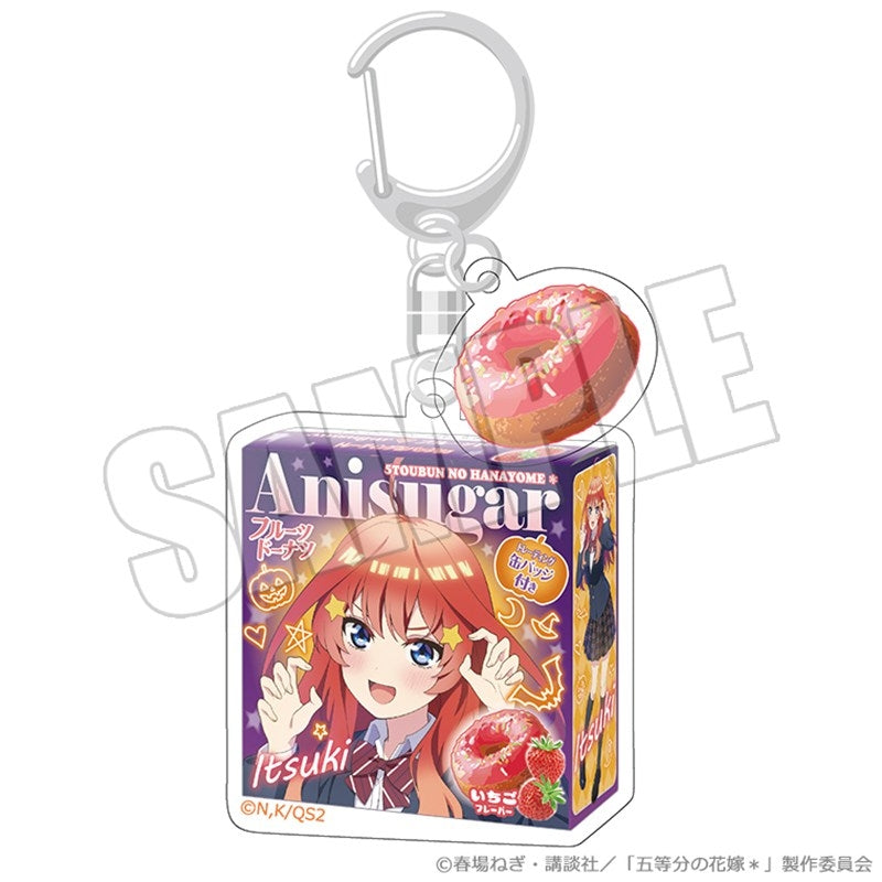 (Goods - Key Chain) The Quintessential Quintuplets* Donut Box Key Chain - Trick or Heart Itsuki