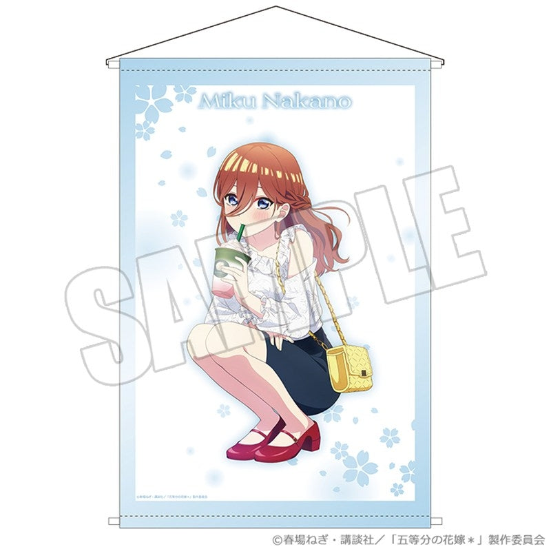 (Goods - Tapestry) The Quintessential Quintuplets* B2 Tapestry - A Sip of Spring with A Blossoming Girl Miku