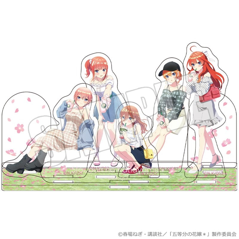(Goods - Stand Pop) The Quintessential Quintuplets* DioramaAcrylic - A Sip of Spring with A Blossoming Girl